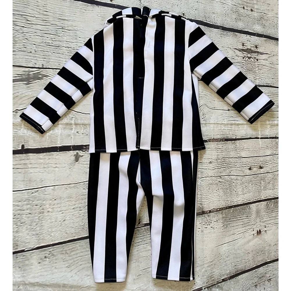 Beetlejuice Infant Striped Jumpsuit